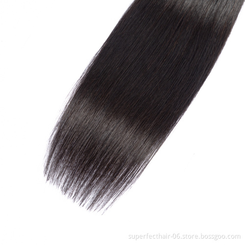 Ali Grace 10 A Grade Cuticle Aligned Straight Hair Bundles With Closure